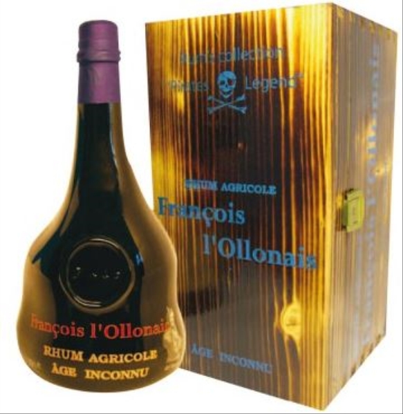 Image sur Pirate's Legend Collection Francois L'Ollonais Rhum 46° 0.7L